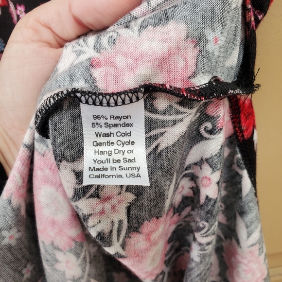 NWT  Large Honey & Lace Bel Air Tee-#3 - Picture 3 of 4